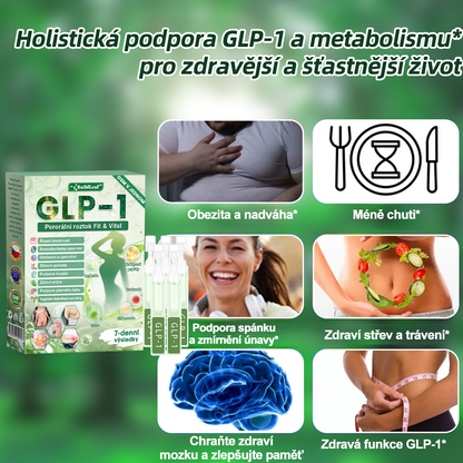 Oficiální obchod ČR | BuildLeaf® GLP-1 8-v-1 Fit & Vital Řešení (Jednou denně, viditelné změny za 7 dní)  Obezita, kardiovaskulární zdraví, cukrovka, spánková apnoe, zdraví střev, problémy se klouby a další 🌿