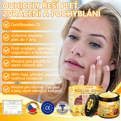 🧑‍⚕️Doporučení dermatologa 🐝 Sinvie® Krém na obnovu pleti s včelím jedem 🔥 Proti vráskám, pigmentovým skvrnám a ochablé pokožce – 50 ml