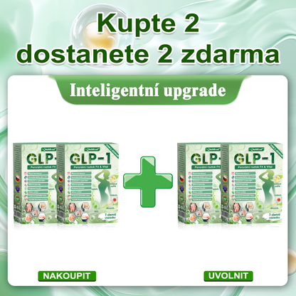 Oficiální obchod ČR | BuildLeaf® GLP-1 8-v-1 Fit & Vital Řešení (Jednou denně, viditelné změny za 7 dní)  Obezita, kardiovaskulární zdraví, cukrovka, spánková apnoe, zdraví střev, problémy se klouby a další 🌿