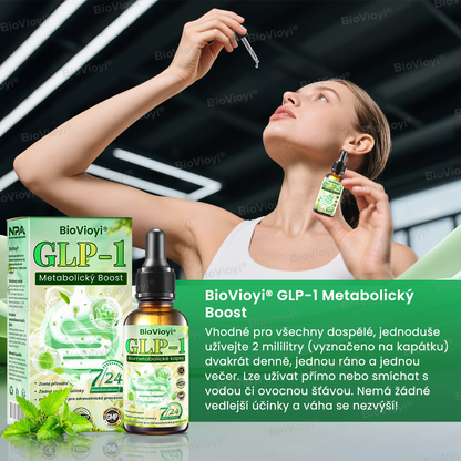 Doporučeno Klinikou Mayo | Oficiální obchod | BioVioyi® GLP-1 Metabolický Boost – kapky na hubnutí a zdraví 🔥 (Spalovač tuků v potravinářské kvalitě – vyvinutý Obesity Society)
