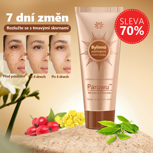 🔥 Parowu™ Bělící a Odstraňující Skvrny Maska -🍀Přírodní složky trvale odstraňují pigmentové skvrny, stařecké skvrny, pihy a sluneční skvrny💟💟